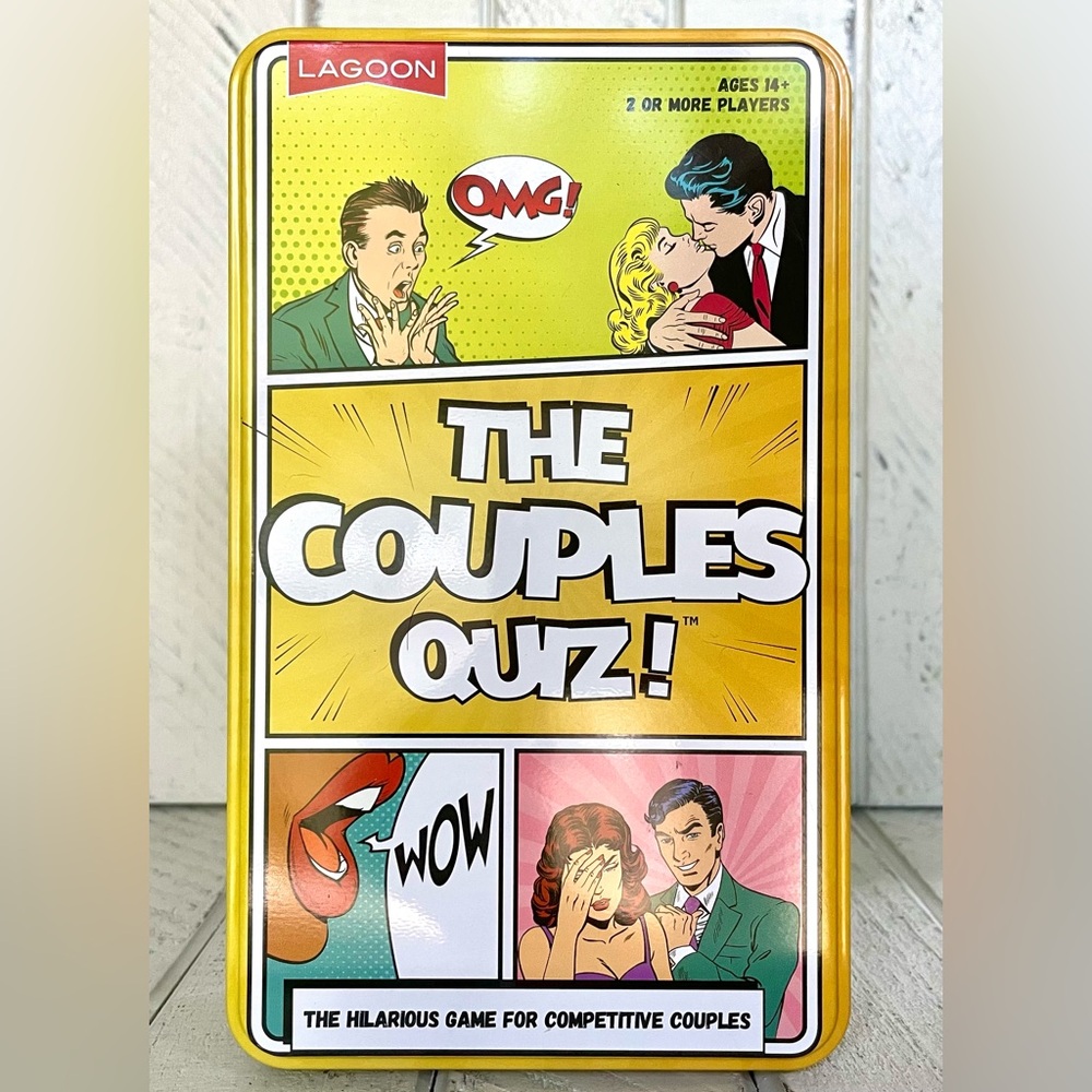 Lagoon Games The Couples Quiz The Hilarious Game For Competitive Couples 2022